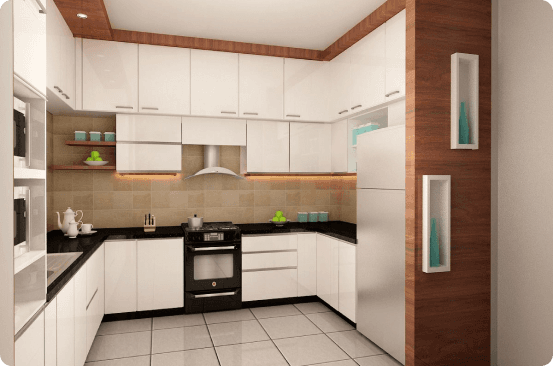Modular Kitchen interior design by Sannedhan Homes in Bengaluru — image 2